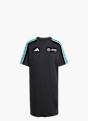 adidas Mercedes - AMG Petronas Formula One Team DNA T-Shirt-Kleid Schwarz 132437 1
