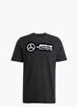 adidas Mercedes - AMG Petronas Formula One Team DNA Graphic T-Shirt Schwarz 131703 1