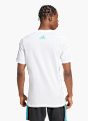 adidas Mercedes - AMG Petronas Formula One Team DNA Graphic T-Shirt Weiß 141249 3