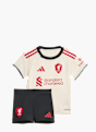 adidas Liverpool FC 25/26 Mini-Auswärtsausrüstung für Kinder Weiß 141550 1