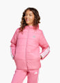 adidas Essentials 3-Streifen gefütterte Kinderjacke Pink 142225 2