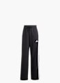adidas Essentials 3-Streifen Open Hem French Terry Hose Schwarz 132052 1