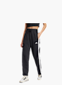 adidas Essentials 3-Streifen Open Hem French Terry Hose Schwarz 132052 2