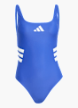 adidas 3-Streifen U-back Badeanzug Blau 142703 1