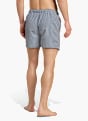 adidas Seersucker Gestreifte Badeshorts 5 Zoll Weiß 142217 3