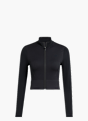adidas Workout Essentials Strickjacke mit durchgehendem Reißverschluss Schwarz 133835 1