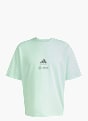adidas Mercedes - AMG Petronas Formula One Team Premium Woven T-Shirt Grün 143348 1