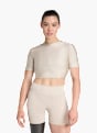 adidas Workout Essentials T-Shirt Glanz Beige 142229 2