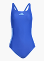 adidas 3-Streifen C-Back Badeanzug Blau 142455 1