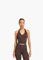adidas Workout Essentials Knit Neckholder T-Shirt Braun 156859 2