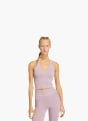 adidas Workout Essentials Knit Neckholder T-Shirt Lila 156860 2