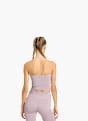 adidas Workout Essentials Knit Neckholder T-Shirt Lila 156860 3