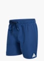 adidas Seersucker Gestreifte Badeshorts 5 Zoll Blau 156306 1