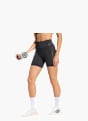 adidas Optime Workout 3-Streifen kurze Leggings Schwarz 156892 2