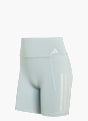 adidas Optime Workout 3-Streifen kurze Leggings Grün 156893 1