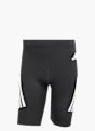 adidas adi365 Iconic Running Leggings, kurz Schwarz 156163 1