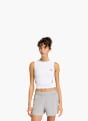 adidas adi365 Iconic Running tanktop, Kürzer geschnitten Weiß 156694 2