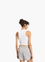 adidas adi365 Iconic Running tanktop, Kürzer geschnitten Weiß 156694 3