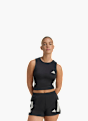 adidas adi365 Iconic Running tanktop, Kürzer geschnitten Schwarz 156695 2