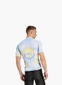 adidas Essentials 3-Streifen Light In Motion Grafik Trikot Blau 156064 3