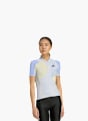 adidas Essentials 3-Streifen Light In Motion Grafik Trikot Blau 156131 2