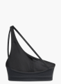 adidas Optime Workout Rib One-Shoulder-BH mit leichtem Halt Schwarz 156199 2