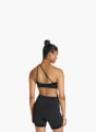 adidas Optime Workout Rib One-Shoulder-BH mit leichtem Halt Schwarz 156199 4