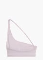 adidas Optime Workout Rib One-Shoulder-BH mit leichtem Halt Flieder 156200 2