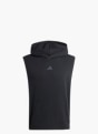 adidas Power Workout Sleeveless Hoodie Schwarz 156202 1
