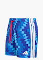 adidas 5-Inch&nbsp;Badeshorts mit fußball-inspirierter Grafik Blau 157391 1