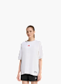 adidas MINI EMBROIDERY OVERSIZED GRAPHIC T-SHIRT Weiß 156929 2