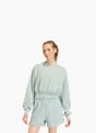 adidas Soft Lux Sweatshirt, locker geschnitten Grün 156328 2