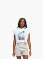 adidas SUMMER ROMANCE GRAPHIC T-SHIRT Weiß 157345 2