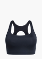adidas Optime Workout 3-Streifen BH, mittlere Belastung (Große Größe) Schwarz 169689 1
