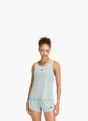 adidas Train Essentials Minimal Branding Racerback Tanktop Mint 156338 2