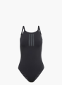 adidas Iconisea Ribbed Padded Badeanzug, dünne Träger Braun 156255 1
