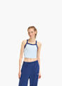 adidas Seasonal Essentials Colorpop Tanktop mit aufgestickter Grafik Blau 156081 2