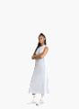 adidas Essentials 3-Streifen Long Racerback Kleid Hellgrau 156471 2