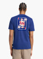 adidas NOVELTY CARDS GRAFIK T-SHIRT Blau 168900 3
