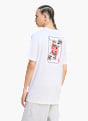 adidas NOVELTY CARDS GRAFIK T-SHIRT Weiß 168901 3