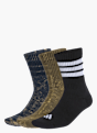 adidas Stonewash Crew Socken, 3 Paar Blau 156372 1