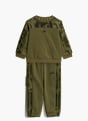 adidas Seasonal Essentials Camo Kids Jogginganzug, Fleece Grün 168634 1