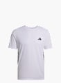 adidas WORKOUT ESSENTIALS BASE 3-STREIFEN T-SHIRT Weiß 156904 1