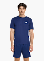 adidas WORKOUT ESSENTIALS BASE 3-STREIFEN T-SHIRT Dunkelblau 169648 2