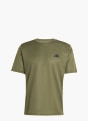 adidas WORKOUT ESSENTIALS BASE 3-STREIFEN T-SHIRT Grün 169649 1