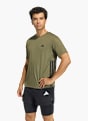 adidas WORKOUT ESSENTIALS BASE 3-STREIFEN T-SHIRT Grün 169649 2