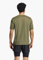 adidas WORKOUT ESSENTIALS BASE 3-STREIFEN T-SHIRT Grün 169649 3