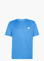 adidas WORKOUT ESSENTIALS BASE 3-STREIFEN T-SHIRT Blau 156905 1
