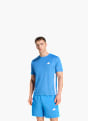 adidas WORKOUT ESSENTIALS BASE 3-STREIFEN T-SHIRT Blau 156905 2