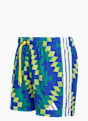 adidas 5-Inch&nbsp;Badeshorts mit fußball-inspirierter Grafik Gelb 157392 1